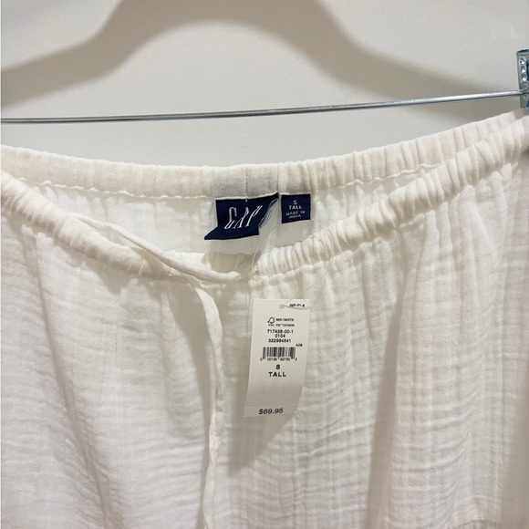 GAP White Cotton Tiered Maxi Skirt - Picture 3 of 4